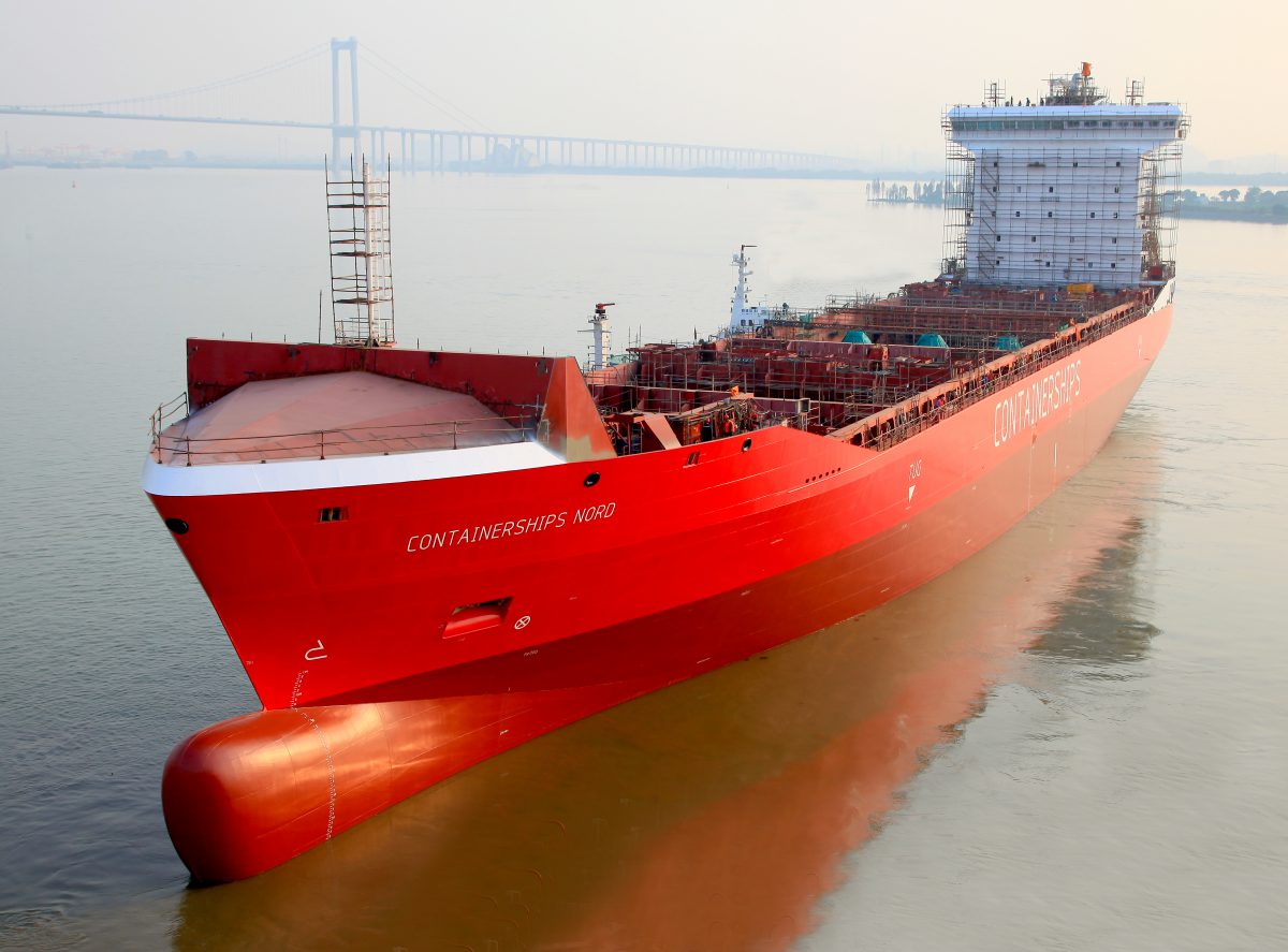 Containerships eleva para seis encomenda de navios a GNL
